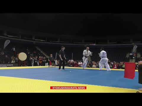 WKO EC 2019, 1/4 -75 Mikheil Tsiklauri (Georgia, aka) - Nail Guliyev (Azerbaijan)