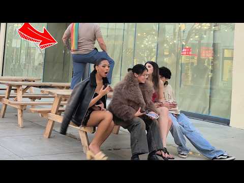 PrideFull Man Farts On People In Los Angeles!! Wet Fart Prank!!