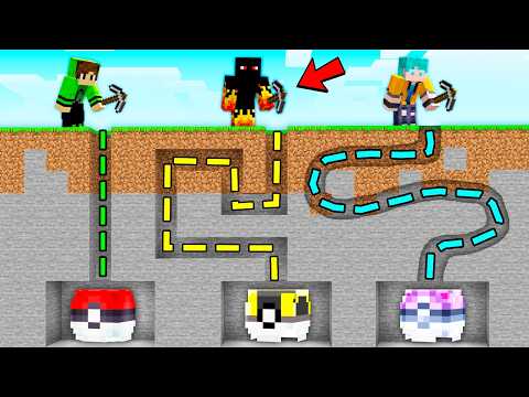 Who MINES the BEST POKÉBALL in Minecraft!?