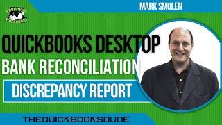QuickBooks Desktop Reconciliation Discrepancy Report For Clean Up