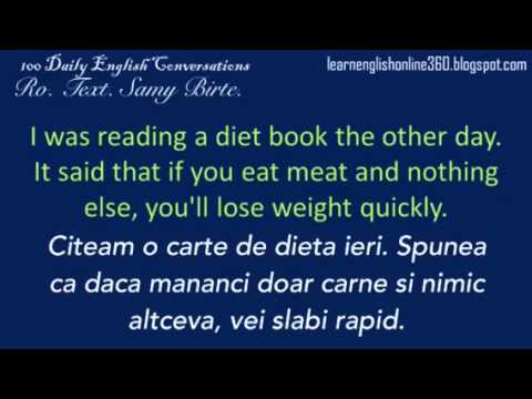 Conversatii în Englezā. Lectia. 83. Mā îngras.