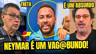 EITA! CASAGRANDE E MIDIA DETONAM NEYMAR APÓS TRETA COM PRESIDENTE DO REMO