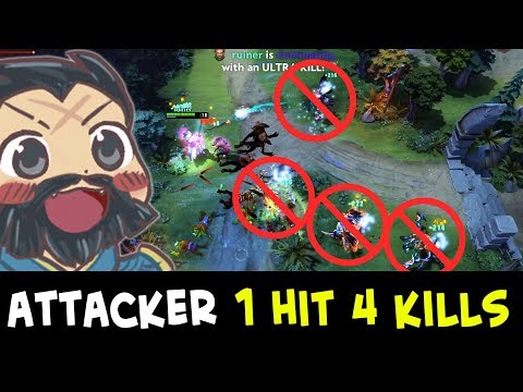 Attacker 1 hit ULTRAKILL — best Kunkka in Dota