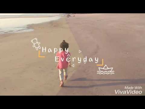 Bittu roaming around beach.