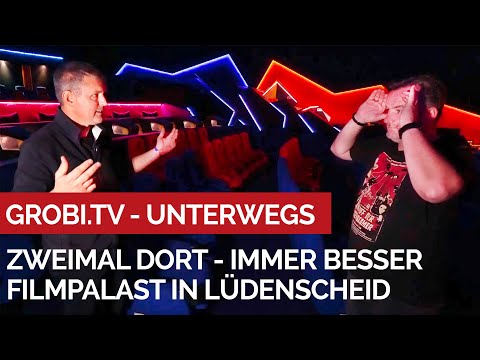 Zum 2. Mal im Filmpalast Lüdenscheid. Jetzt in 4 Sälen Luxus pur. #Grobitv #Kino #Heimkino