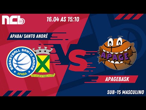 APABA/ SANTO ANDRÉ X APAGEBASK - NCB SUB-15 MASCULINO 2022.1