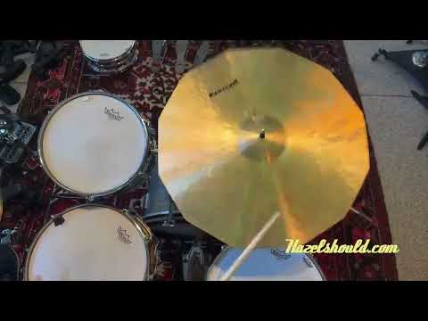 MASSIVE 2 FOOT Paperthin Masterwork Dodecagon JAZZ MASTER 24” Crash Ride 2197 g PERFECT Bild 8