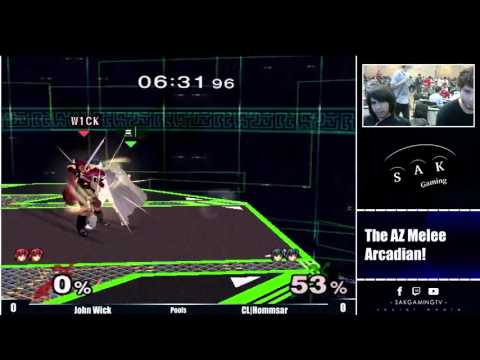 AZMA2 Pools - John Wick (Marth) vs CL|Hommsar (Marth)