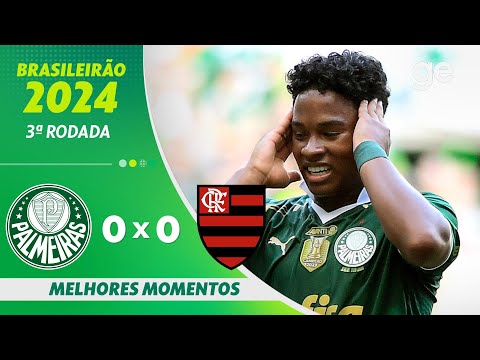 PALMEIRAS 0 X 0 FLAMENGO | BEST MOMENTS | 3rd ROUND BRAZILIAN 2024