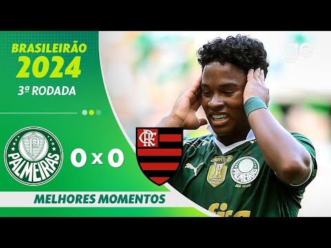Gols e lances de Palmeiras x Flamengo