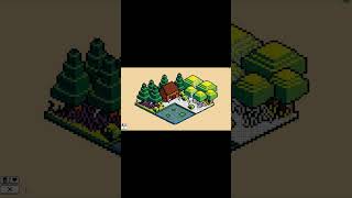 Woods Cabin (Isometric 2 Pack) | Coloring Pixels #shorts #games #relaxing #pixel #art