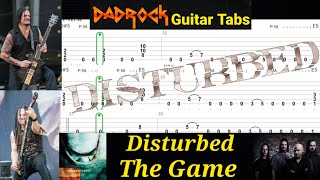 The Game - Disturbed - Guitar + Bass TABS Lesson 