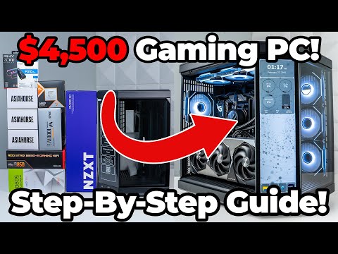 How to Build a $4,500 Gaming PC (Ryzen 7 9800X3D and RTX 5090) - Zach's New Personal Build