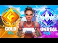 Gold To Unreal Reload Controller Ranked Speedrun Fortnite Zero Build