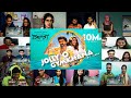 Beast - Jolly O Gymkhana Lyric Video Reaction Mashup | Thalapathy Vijay, Pooja Hegde |