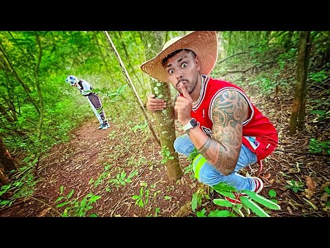 ACHEI O ESCONDERIJO DO PALHAÇO MALIGNO NO SITIO !