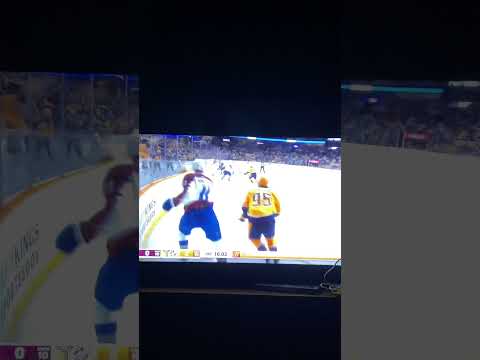 Colorado Avalanche vs Nashville Predators