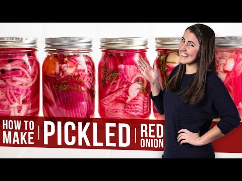 How to Make Pickled Red Onions | The Stay At Home Chef
