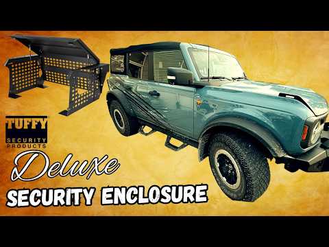 Secure Your Bronco With This Cargo Enclosure From Tuffy