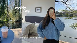 WEEKLY VLOG | i’m backk... hampstead heath, spring days & sweet peas