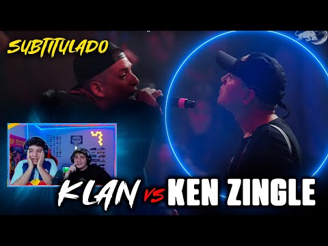 ¡MADRE MÍA QUE BATALLÓN!  KLAN vs KEN ZINGLE ! 💥 REACCIÓN DE KAPO013 Y KHAN | SUBTITULADO