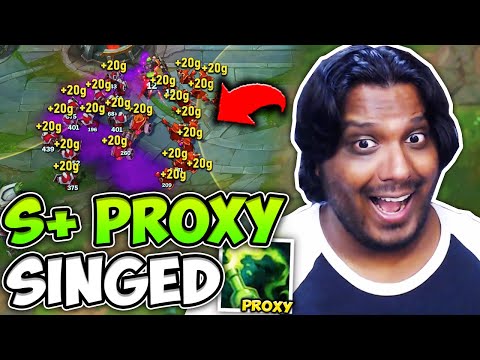 This is What PERFECT Proxy Singed Gameplay Looks Like!! - League of Legends