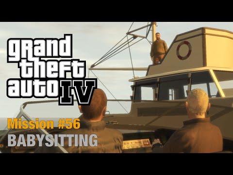 GTA 4 | Mission #56 | Babysitting | Walkthrough [No Commentary]