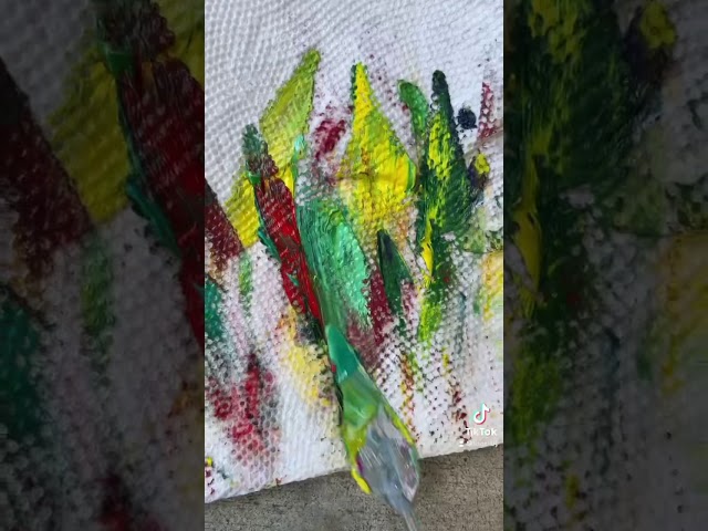 Vídeo relacionado con Pintura con Espátula: Pinte bellas obras de arte utilizando una espátula y la técnica del impasto.