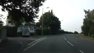 preview picture of video 'Driving Along The A4104 Station Road, Pershore & Terrace Road, Pinvin, Worcestershire, England'