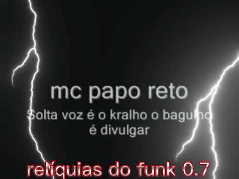 Mc papo reto solta a voz tem que divulgar ao vivo