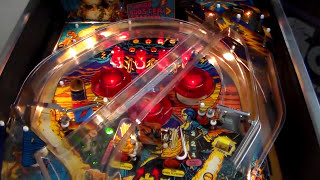 Bally's 1986 Motor Dome Pinball Machine!  One Of The Largest Ramps EVER, Wild!