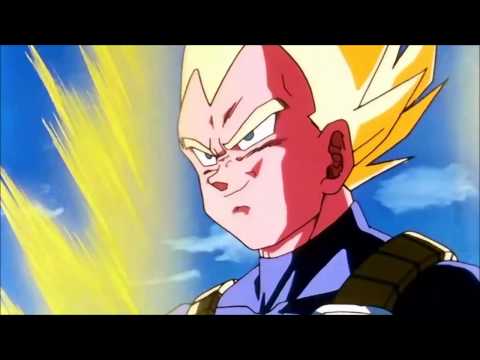 DragonBall Z - Vegeta Punches His Son!