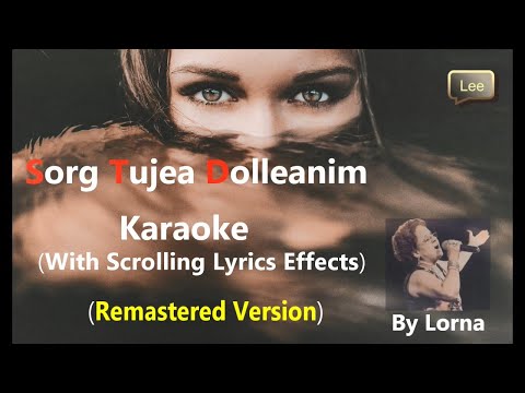Konkani Karaoke🎤Sorg Tujea Doleanim❤️(With Scrolling Lyrics Effects)
