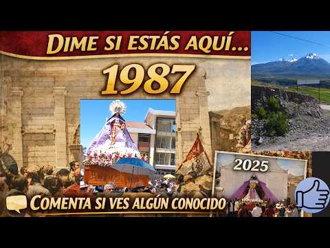 Fiesta de la Virgen de las Mercedes Candarave 1987 (VHS Original vs 2025