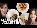 Eating Jollibee in Australia (Chicken Joy, Burger Steak, Spaghetti Home Recipes for Anne)