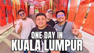 1 Day in Kuala Lumpur 🇲🇾 | Temples, Outlet Shopping, Parks & Local Food!