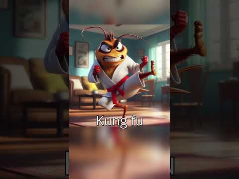 Puppy vs. Super Mega Ultra BUG🐶🥋 #dog #puppy #bug  #funny #cartoon