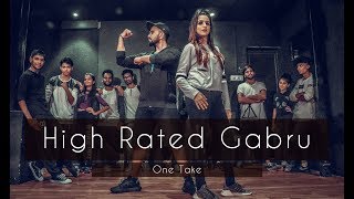 HIGH RATED GABRU | One Take | Guru Randhawa | Tejas Dhoke Choreography | Dancefit Live