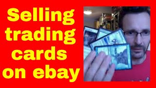 How to sell trading cards on ebay - Selling MTG trading cards online