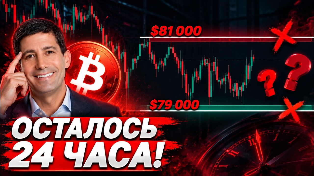 ❗️ВАЖНО, БИТКОИН – ЖДУ СИЛЬНЫЙ ИМПУЛЬС!