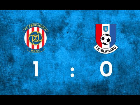 SESTŘIH | MSFL 24/25 | 17. kolo | FC Zbrojovka Brno B - FK Blansko | 1:0