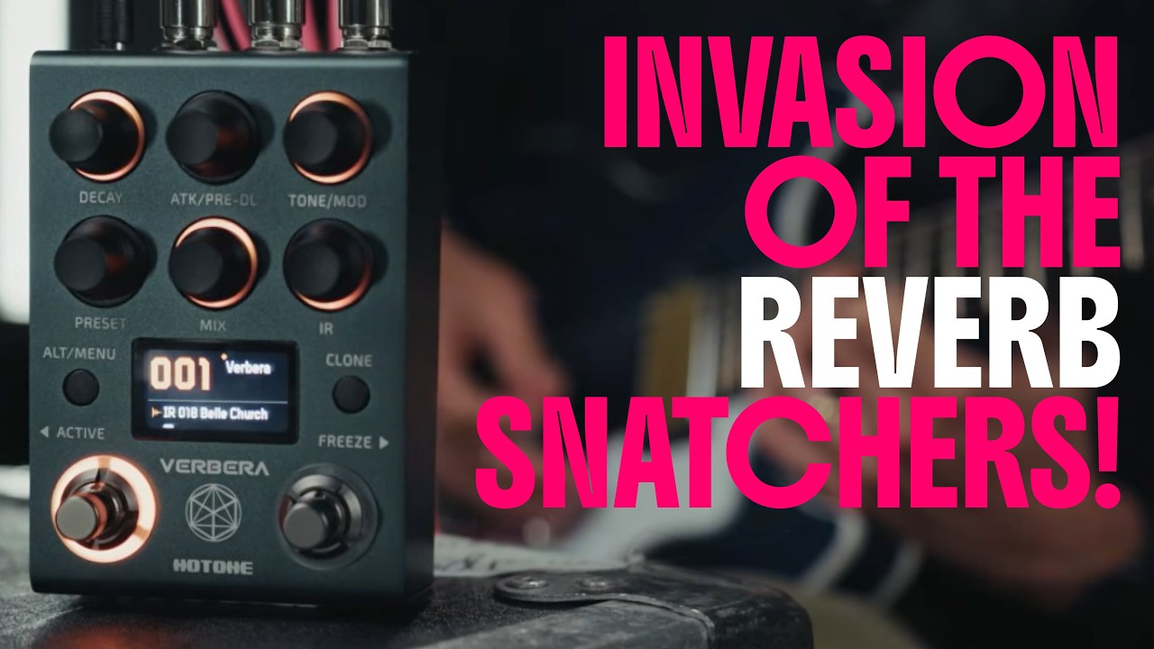 Whoa, what's this? Can the Hotone Verbera pedal clone any reverb? - YouTube