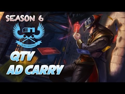 BM QTV - Twisted Fate vs Sivir - AD Carry (LOL World Replays)