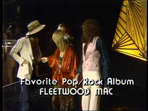 Fleetwood Mac Wins Favorite Pop/Rock Album For "Rumors" - AMA 1978
