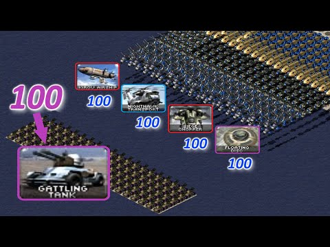 Gattling Tank Anti-Air Capabilities - Red Alert 2