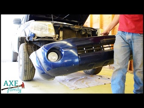 How To Remove 2006 Tacoma Front Bumper | ARB Bumper install Part 1