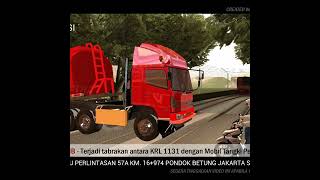 Download lagu The Moments Before the Bintaro 2 Tragedy Occurred - Commuter Line VS Pertamina Tank Truck #shorts mp3