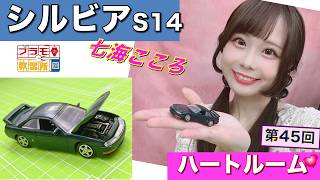 【プラモデル】【プラモ】シルビアS14（CAR CRAFT）に挑戦🎵／プラモ教習所 ❤️ハートルーム第45回