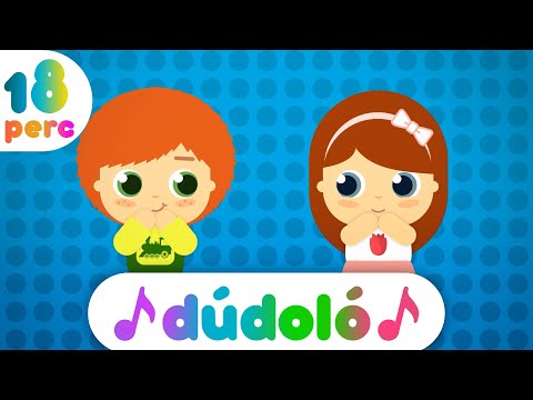 Dúdoló válogatás - 12 dúdolnivaló összefűzve ▶ #48 | 18 perc | Dalok gyerekeknek