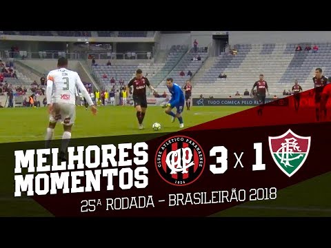Atlético Paranaense 3x1 Fluminense | MELHORES MOMENTOS